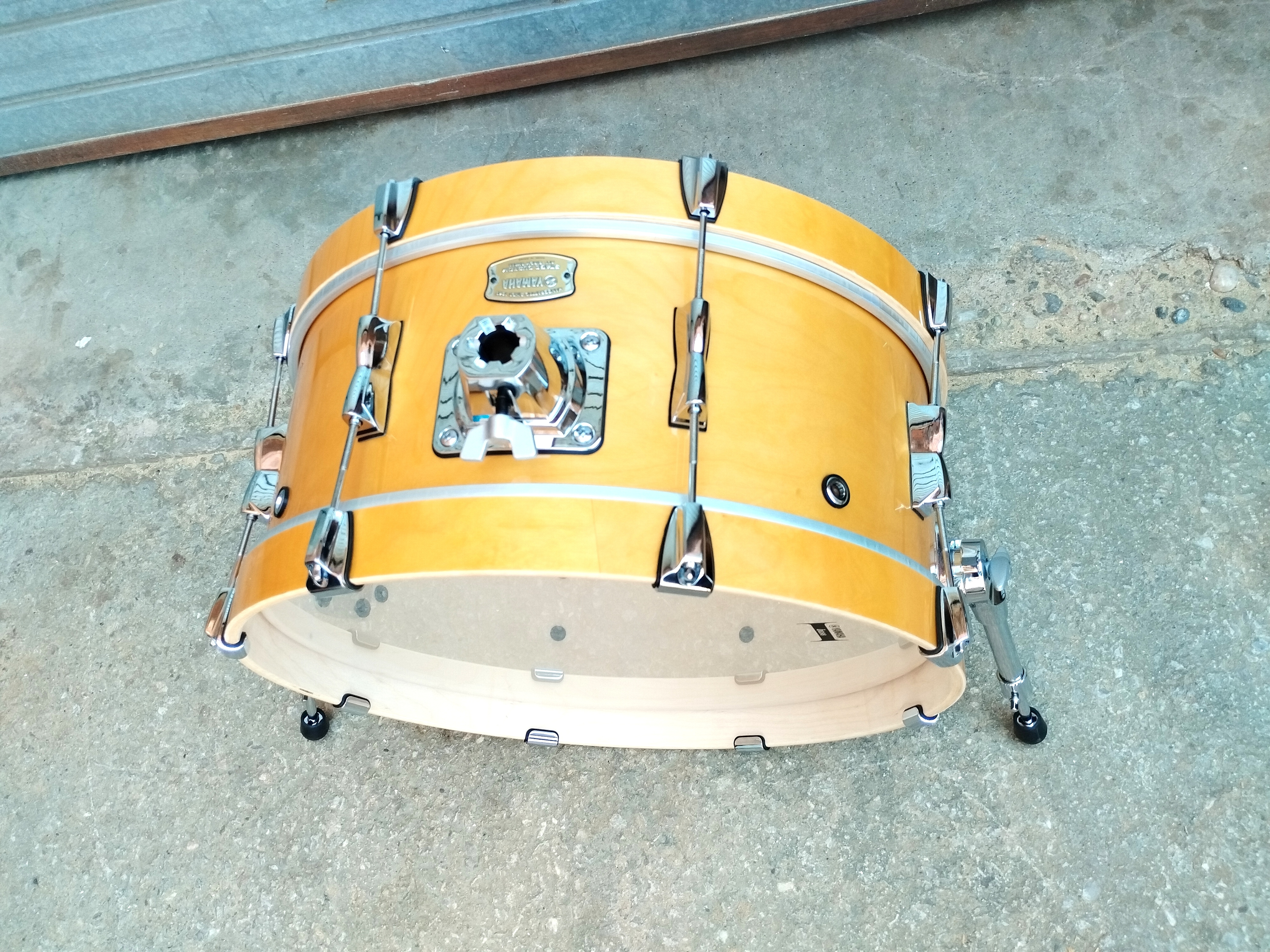 bombo bateria percusion madera clara prof 28 o53 1u